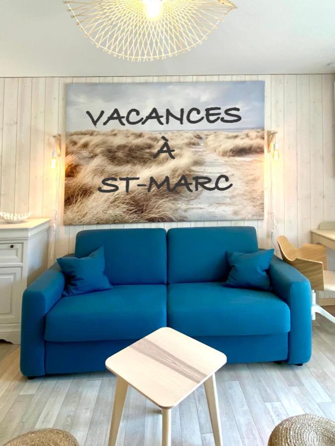 Appartement T2 , Bord De Mer, Acces Direct Plage Saint-Nazaire  Exterior photo